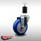 Service Caster 4'' SS Blue Poly Wheel Swivel 1-1/2'' Expanding Stem Caster SCC-SSEX20S414-PPUB-BLUE-112 - alternate 4